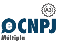 Certificado digital e-CNPJ - somente certificado - 36 meses - múltipla